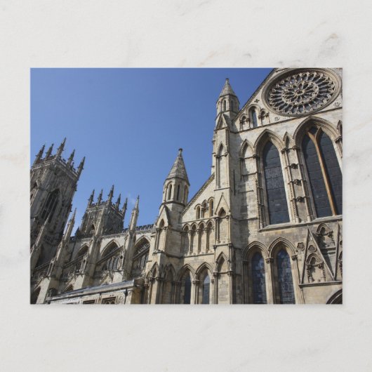 Carte postale York Minster (Devant)