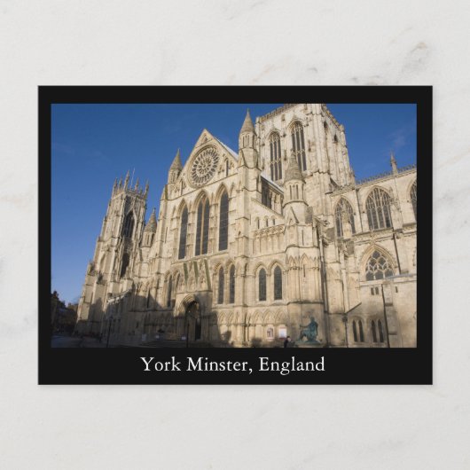 Carte Postale York Minster, Angleterre (Devant)