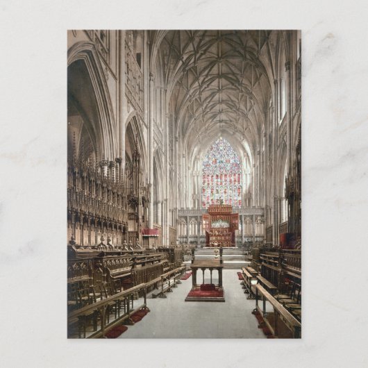 Carte Postale York Minster, Angleterre (vers 1900) (Devant)