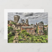 Carte Postale York Minster, Royaume-Uni (Devant / Derrière)