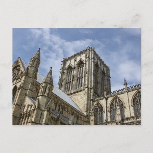 Carte postale York Minster, Yorkshire, Angleterre (Devant)