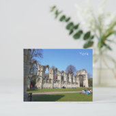 Carte Postale York Museum Gardens (Debout devant)