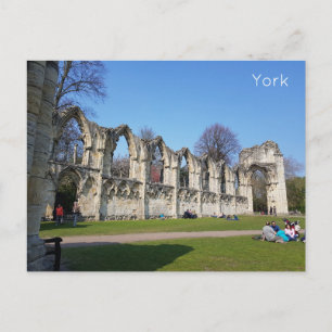 Carte Postale York Museum Gardens