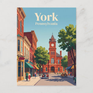 Carte Postale York, Pennsylvanie