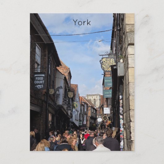 Carte Postale York Shambles (Devant)