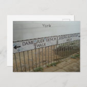 Carte Postale York Walks (Devant / Derrière)