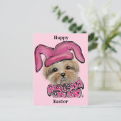 Carte Postale Yorkie (Debout devant)