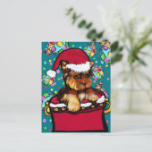 Carte Postale Yorkie (Debout devant)