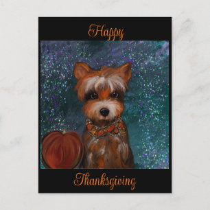 CARTE POSTALE YORKIE