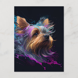 Carte postale Yorkie