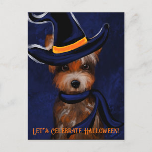 CARTE POSTALE YORKIE