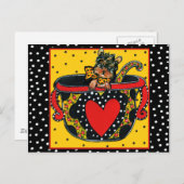 Carte Postale Yorkie Poo (Devant / Derrière)