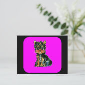 Carte Postale Yorkie Poo (Debout devant)