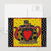 Carte Postale Yorkie Poo (Devant / Derrière)