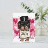 Carte Postale Yorkie Poo (Debout devant)