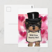 Carte Postale Yorkie Poo (Devant / Derrière)