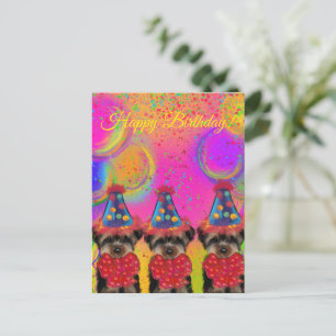 Carte Postale Yorkie Poo