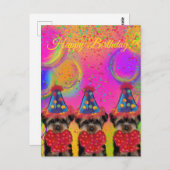 Carte Postale Yorkie Poo (Devant / Derrière)