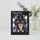 Carte Postale Yorkie Poo (Debout devant)