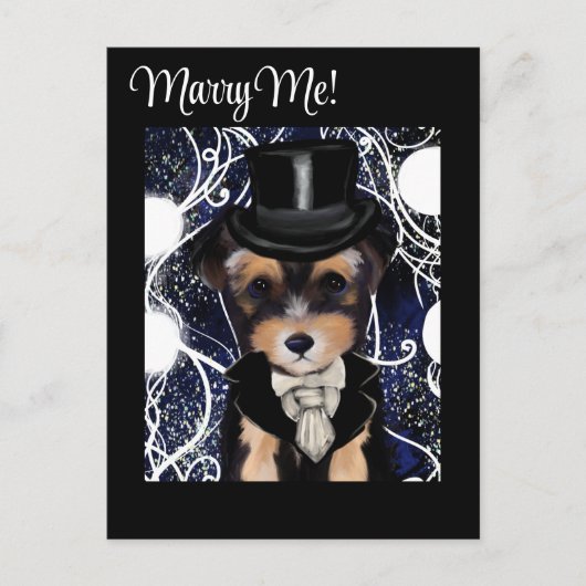 Carte Postale Yorkie Poo (Devant)
