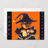 CARTE POSTALE YORKIE POO (Devant / Derrière)