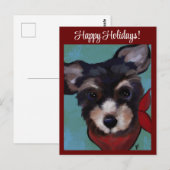 Carte Postale Yorkie Poo (Devant / Derrière)