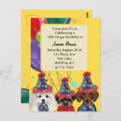 Carte Postale Yorkie Poo  (Devant / Derrière)