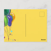 Carte Postale Yorkie Poo  (Dos)