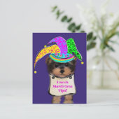 Carte Postale Yorkie Poo  y (Debout devant)