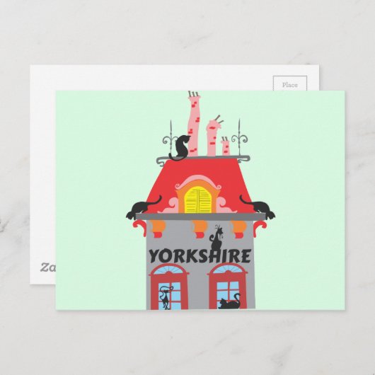 Carte Postale Yorkshire (Devant / Derrière)