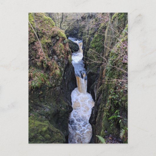 Carte Postale Yorkshire Dales, Baxengyhll Gorge Waterfall (Devant)