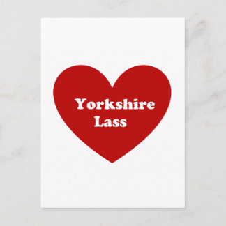 Carte Postale Yorkshire Lass