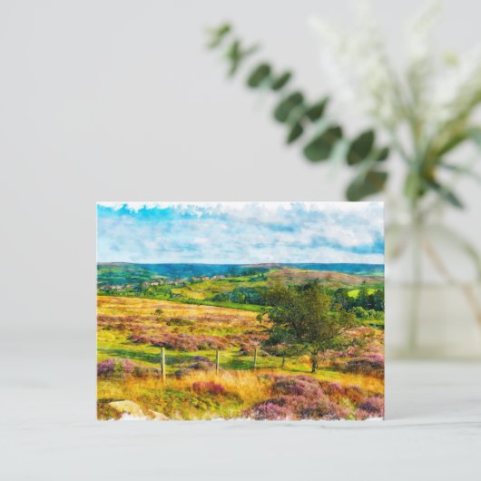 Carte Postale Yorkshire Moors (Debout devant)