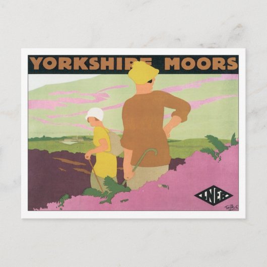Carte Postale Yorkshire Moors (Devant)
