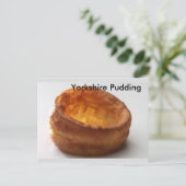 Carte Postale Yorkshire Pudding (Debout devant)
