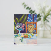 Carte Postale Yorkshire Terrier (Debout devant)