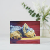 Carte Postale Yorkshire Terrier (Debout devant)