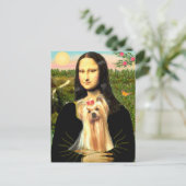 Carte Postale Yorkshire Terrier 1 - Mona Lisa (Debout devant)