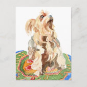 Carte Postale Yorkshire terrier 2012 (Devant)