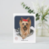 Carte Postale Yorkshire Terrier 9Y110D-019 (Debout devant)