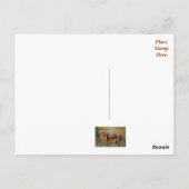 Carte Postale Yorkshire Terrier Chiens de marionnettes Blank Car (Dos)