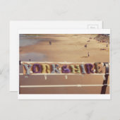 Carte Postale Yorkshire Yarn Bombe (Devant / Derrière)