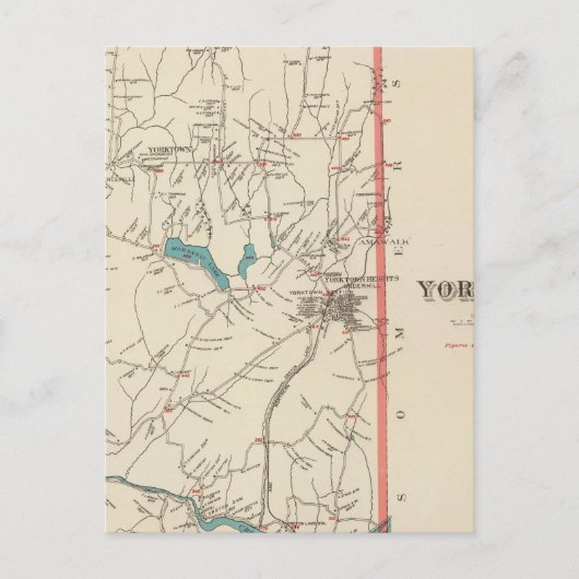 Carte Postale Yorktown NY (Devant)