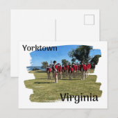 Carte Postale Yorktown Virginie (Devant / Derrière)