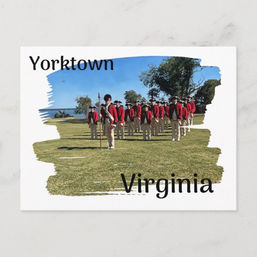 Carte Postale Yorktown Virginie (Devant)