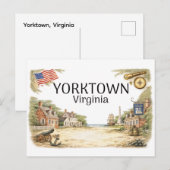 Carte Postale Yorktown Virginie (Devant / Derrière)