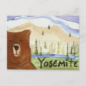 carte postale yosemite (Devant)