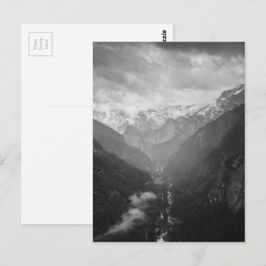 Carte Postale Yosemite (Devant / Derrière)