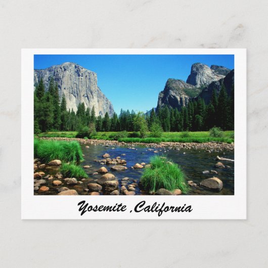 Carte Postale Yosemite (Devant)
