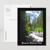 Carte Postale yosemite (Devant / Derrière)